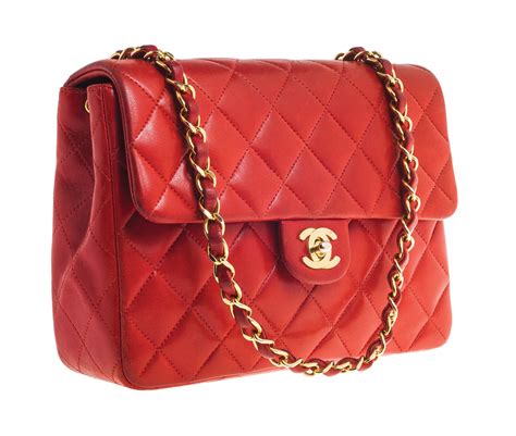 red and gold chanel bag